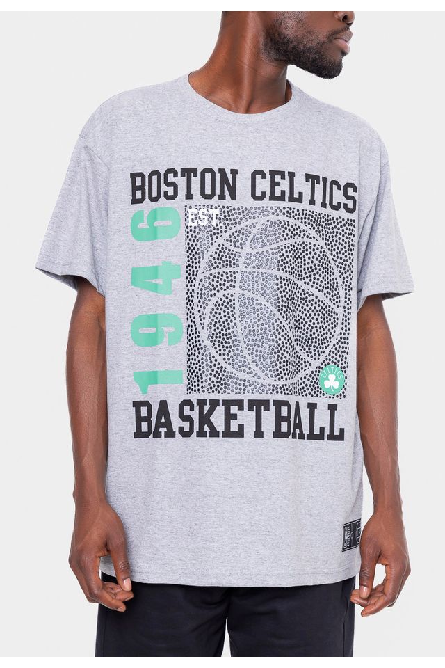 Camiseta-NBA-Plus-Size-Since-Time-Boston-Celtics-Cinza-Mescla