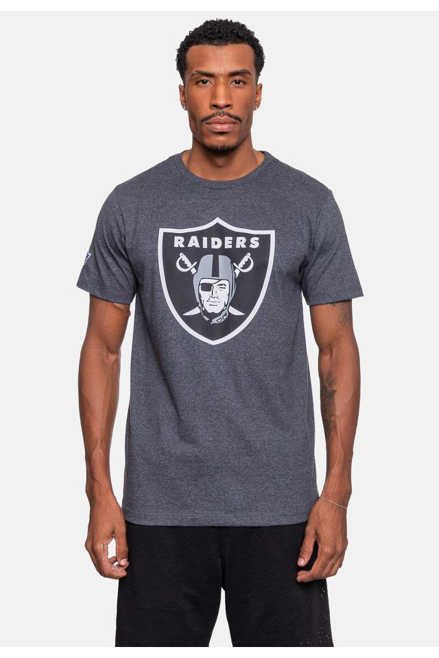 Camiseta-NFL-Las-Vegas-Raiders-Preta-Mescla