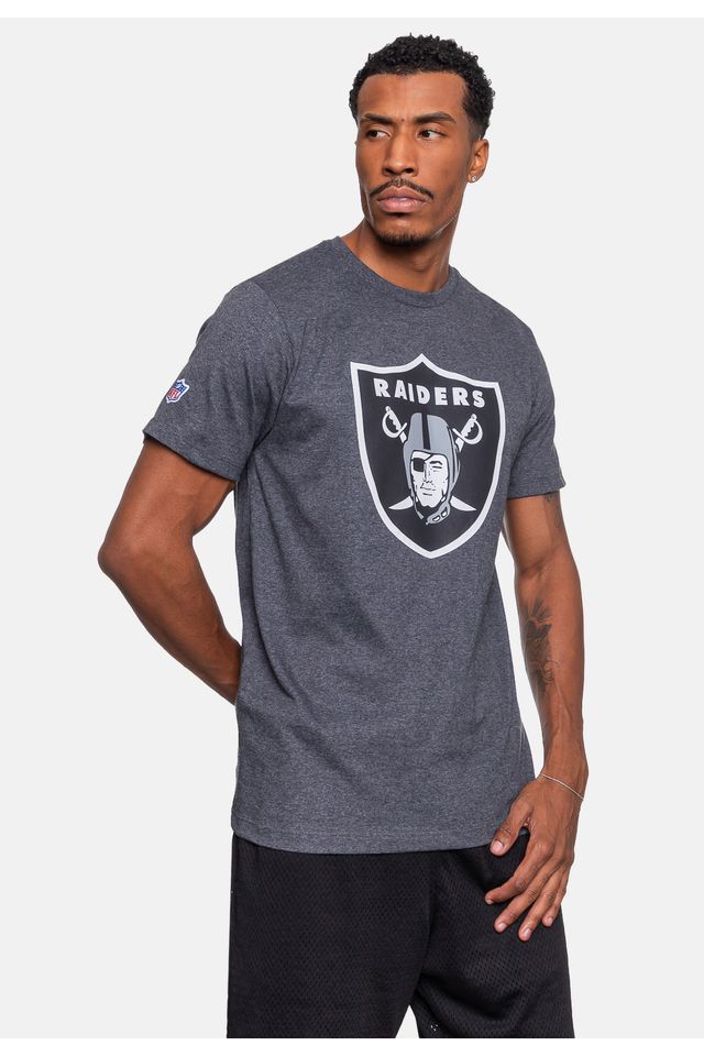 Camiseta-NFL-Las-Vegas-Raiders-Preta-Mescla