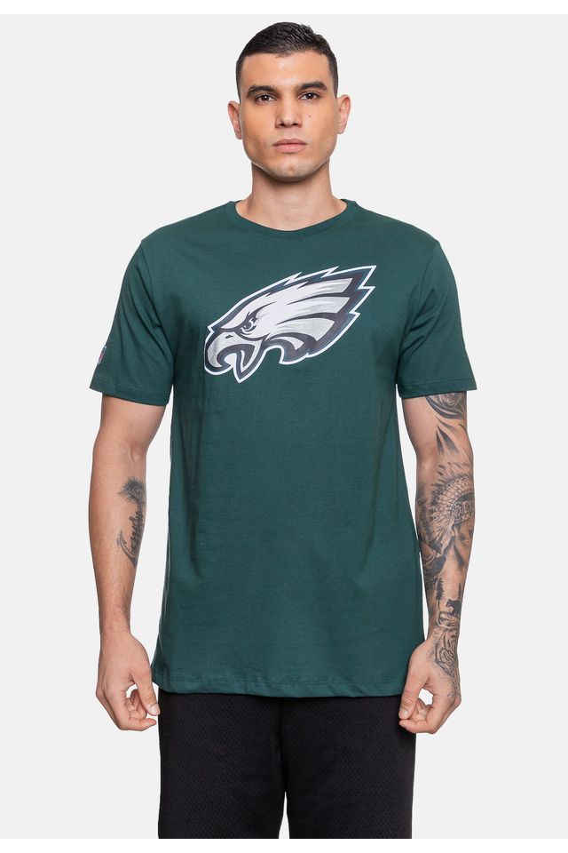 Camiseta-NFL-Logo-Philadelphia-Eagles-Verde-Sea