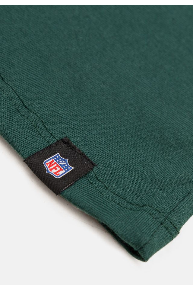 Camiseta-NFL-Juvenil-Philadelphia-Eagles-Logo-Verde-Sea