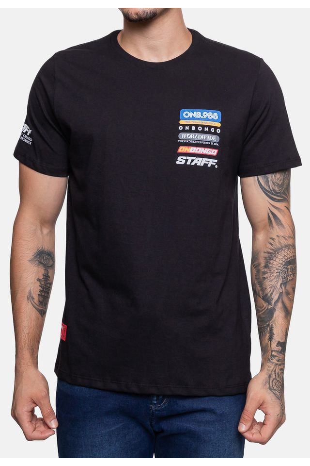 Camiseta-Onbongo-Especial-Staff-Preta