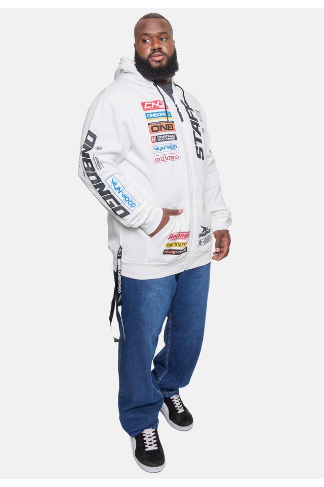 Moletom-Onbongo-Plus-Size-Staff-com-Ziper-Branco