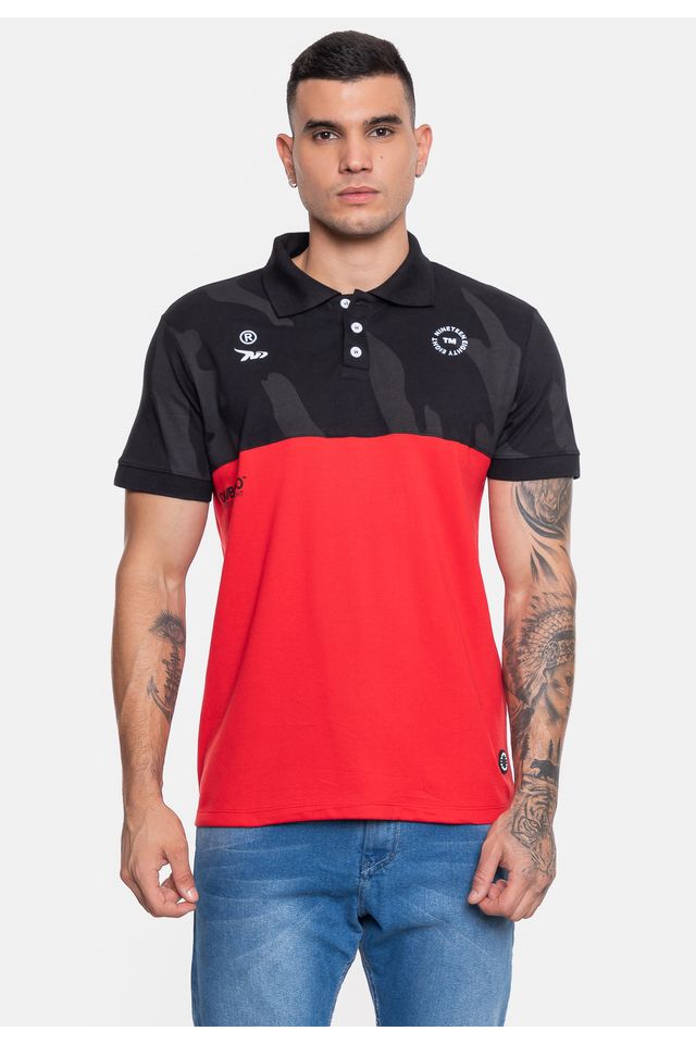 Camisa-Onbongo-Polo-Piquet-Masculina-TM-Vermelha