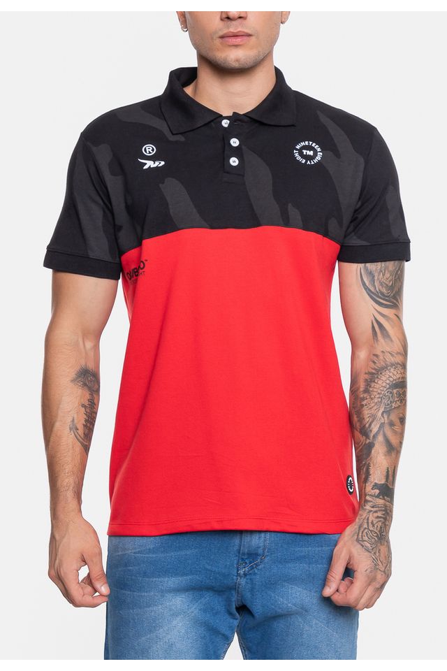 Camisa-Onbongo-Polo-Piquet-Masculina-TM-Vermelha