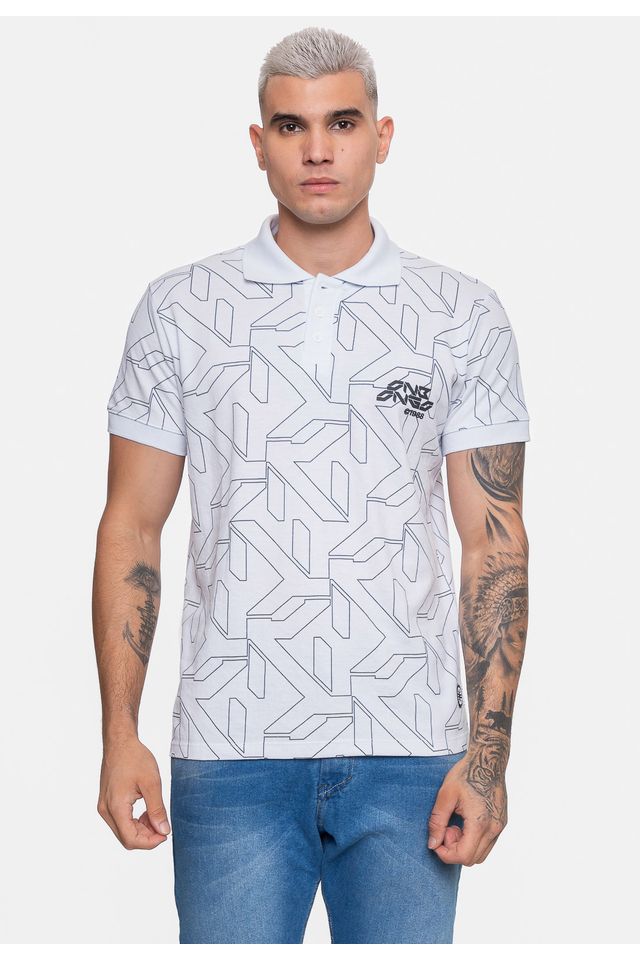 Camisa-Onbongo-Polo-Piquet-Masculina-Power-Branca