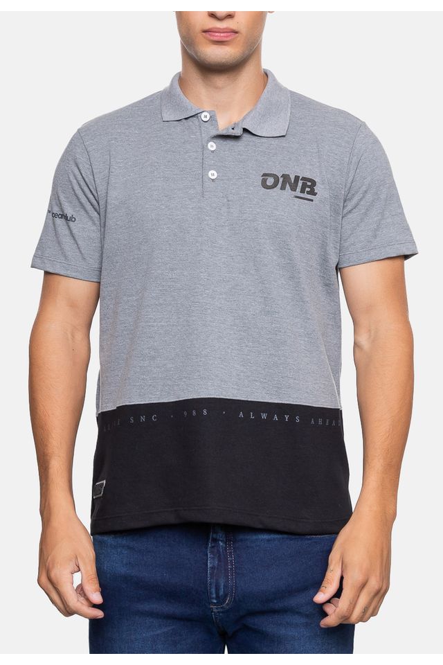 Camisa-Onbongo-Polo-Cinza