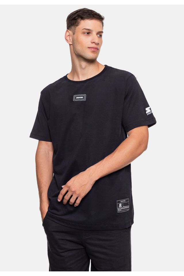Camiseta-Starter-Logo-Preta