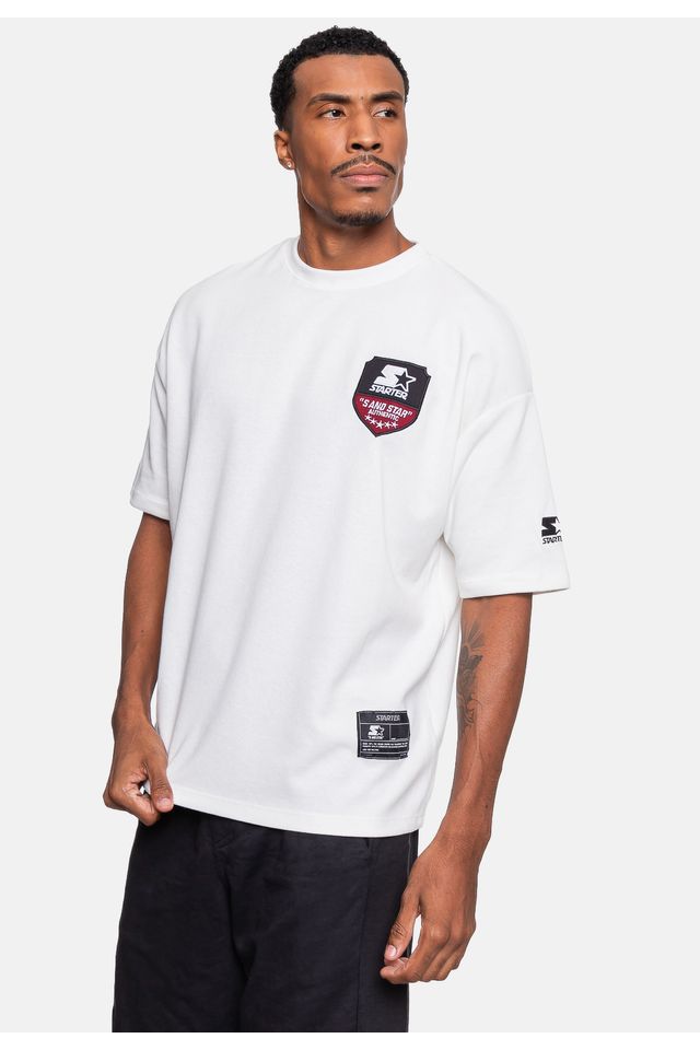 Camiseta-Starter-Oversized-Coat-Off-White