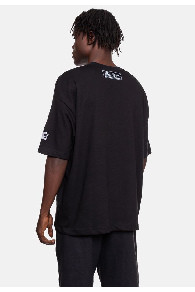 Camiseta-Starter-Coat-Preta