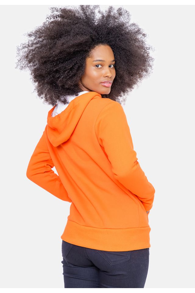 Moletom-NBA-Feminino-Fechado-Com-Capuz-Jumpman-Laranja