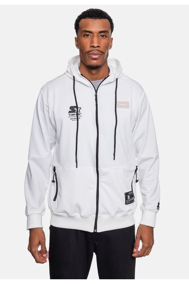 Moletom-Starter-Aberto-Masculino-Off-White Moletom-Starter-Aberto-Masculino-Off-White