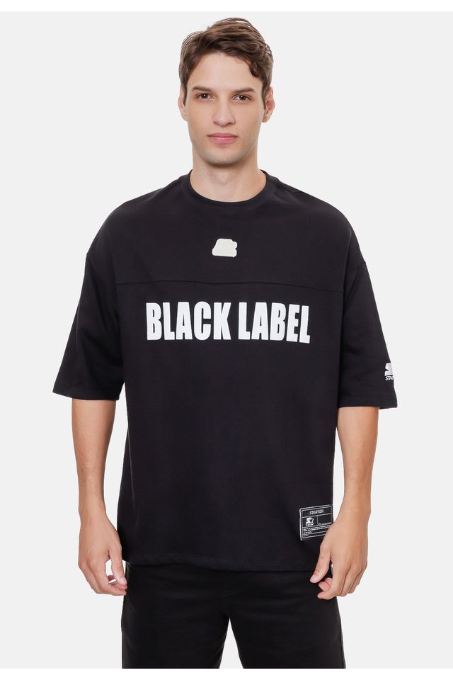 Camiseta-Starter-Oversize-Preta