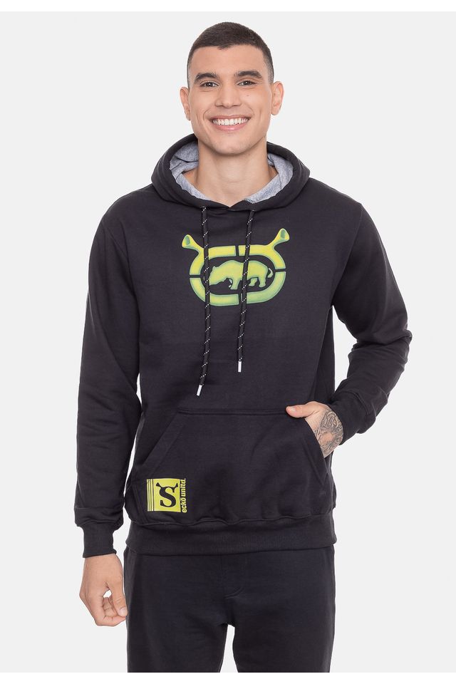 Moletom-Ecko-Com-Capuz-Green-Preto