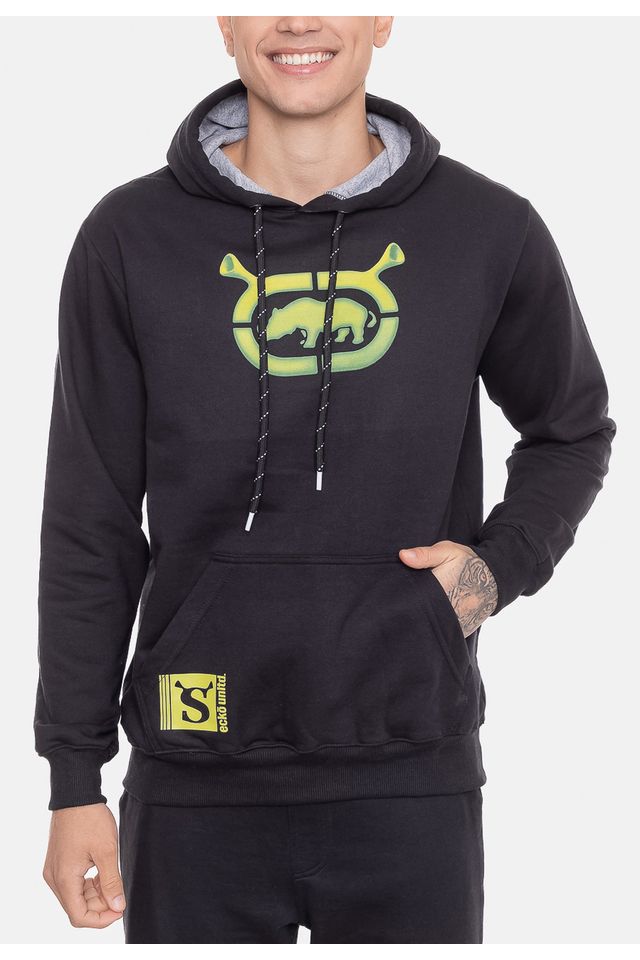 Moletom-Ecko-Com-Capuz-Green-Preto
