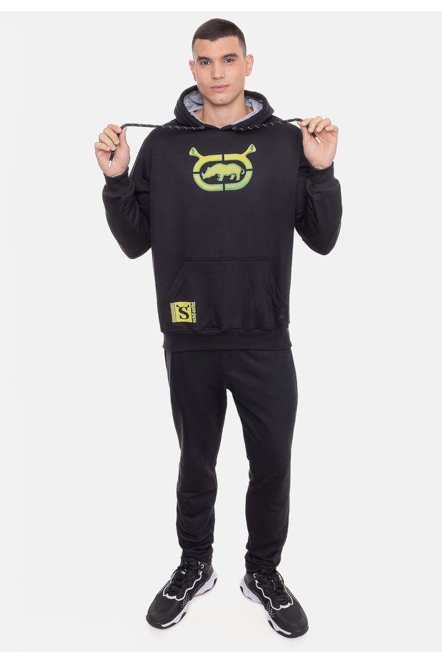 Moletom-Ecko-Com-Capuz-Green-Preto