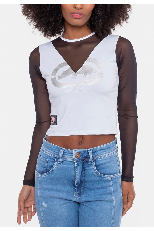 Top-Ecko-Feminino-Cropped-Manga-Longa-Wal-Branca