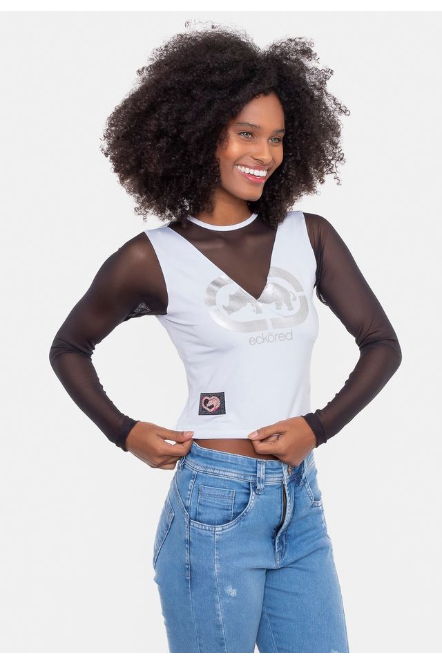 Top-Ecko-Feminino-Cropped-Manga-Longa-Wal-Branca