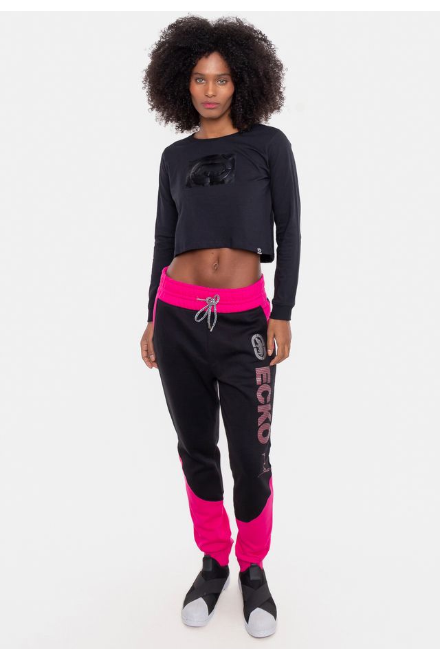Calca-Ecko-Feminina-Moletom-Rosa