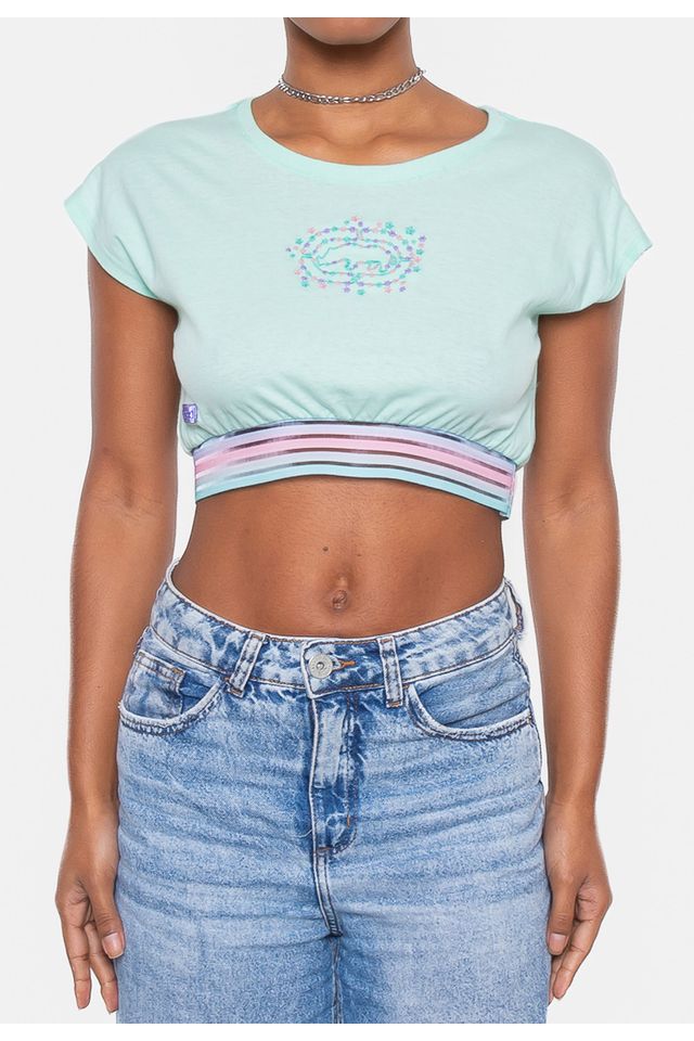 Cropped-Ecko-Feminina-Elas-Verde