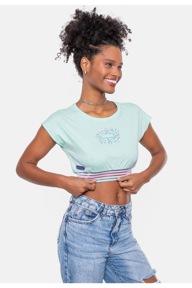 Cropped-Ecko-Feminina-Elas-Verde