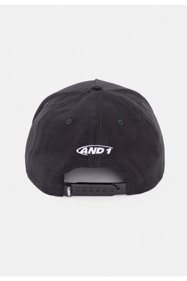 Bone-AND1-Snapback-A-C-Badge-Preto