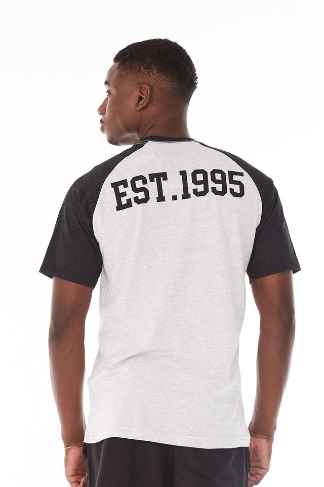 Camiseta-NBA-Raglan-Toronto-Raptors-Cinza-Mescla