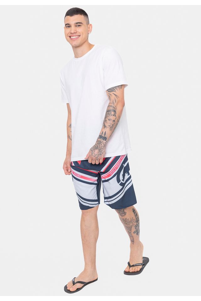 Boardshort-Ecko-Rain-Azul-Marinho-e-Laranja
