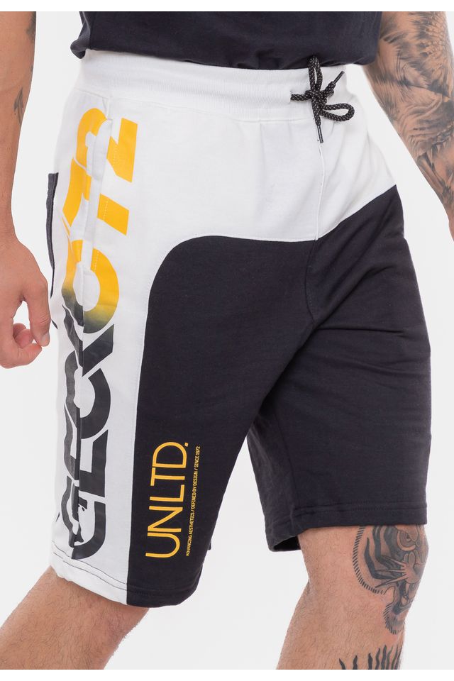 Bermuda-Ecko-Moletom-Road-Preta