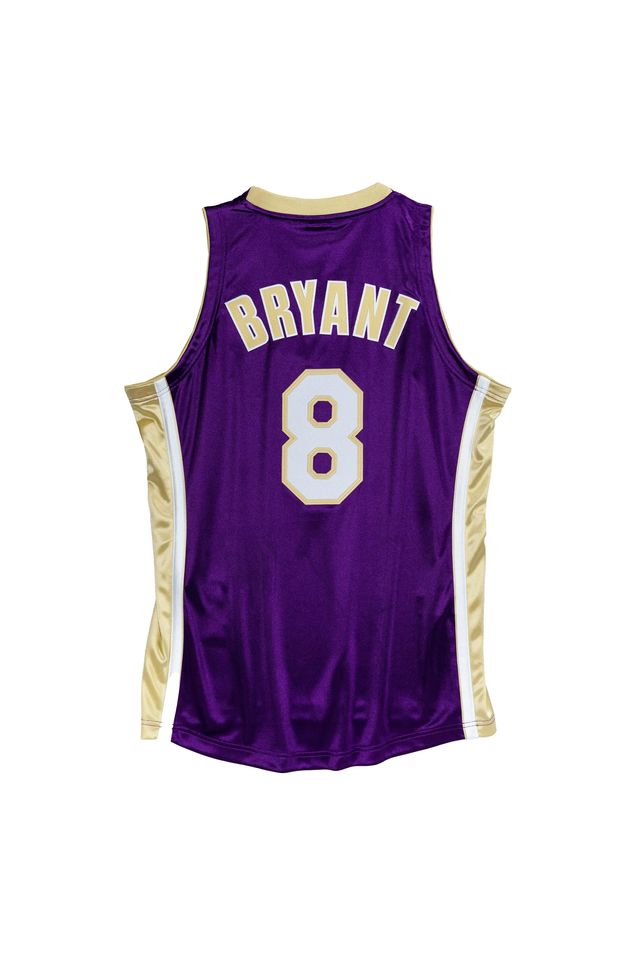 Regata-Mitchell---Ness-Hardwood-Classics-Authentic-Swingman-Jersey-Los-Angeles-Lakers-1996-2016-Kobe-Bryant-Roxa