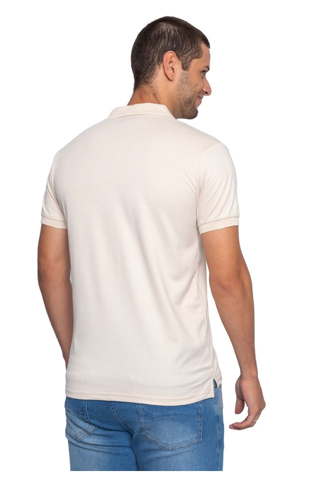 Camisa-Ecko-Polo-Piquet-Areia