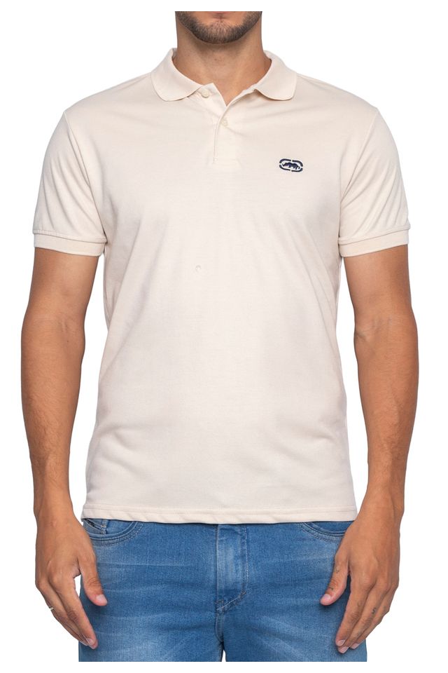 Camisa-Ecko-Polo-Piquet-Areia