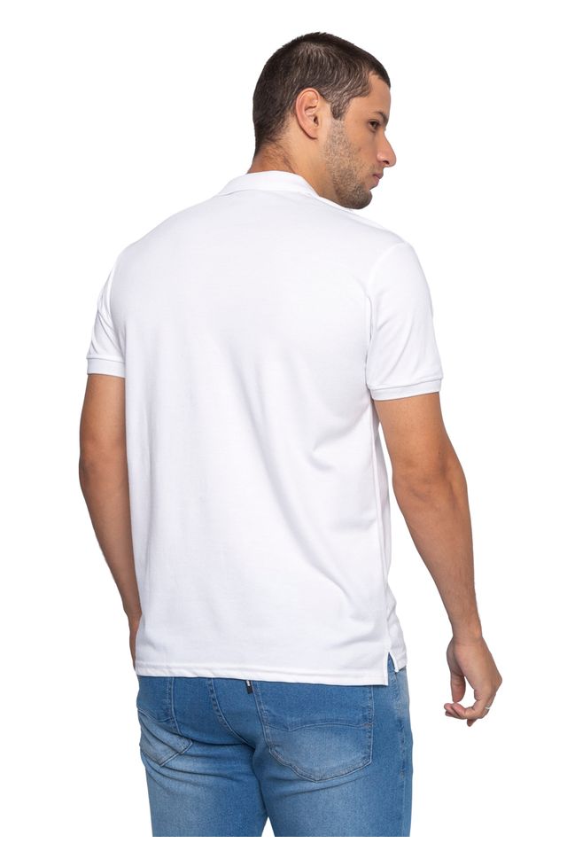 Camisa-Ecko-Polo-Piquet-Branca