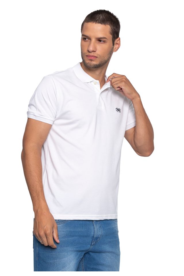 Camisa-Ecko-Polo-Piquet-Branca