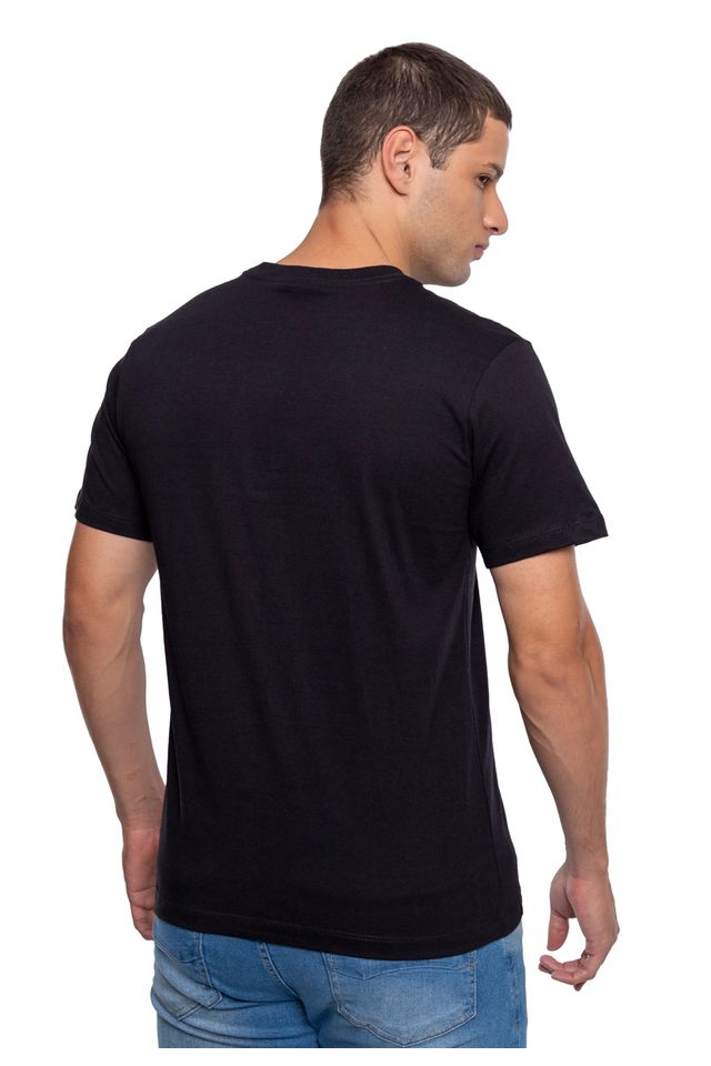 Camiseta-Ecko-Estampada-Preta