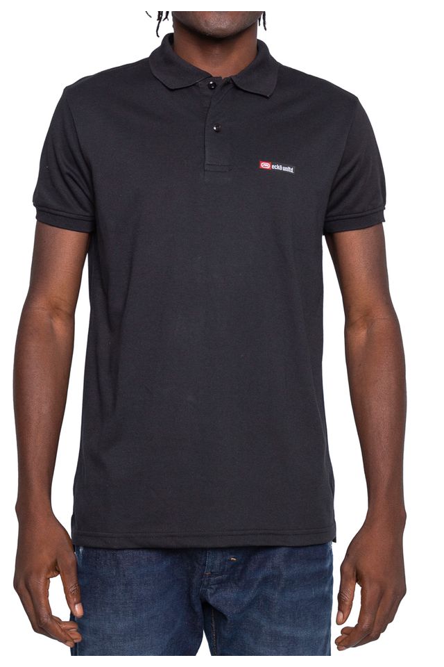 Camisa-Ecko-Polo-Piquet-Preta