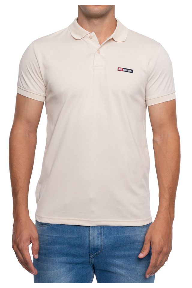 Camisa-Ecko-Polo-Piquet-Areia