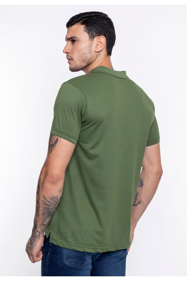 Camisa-Ecko-Polo-Piquet-Verde