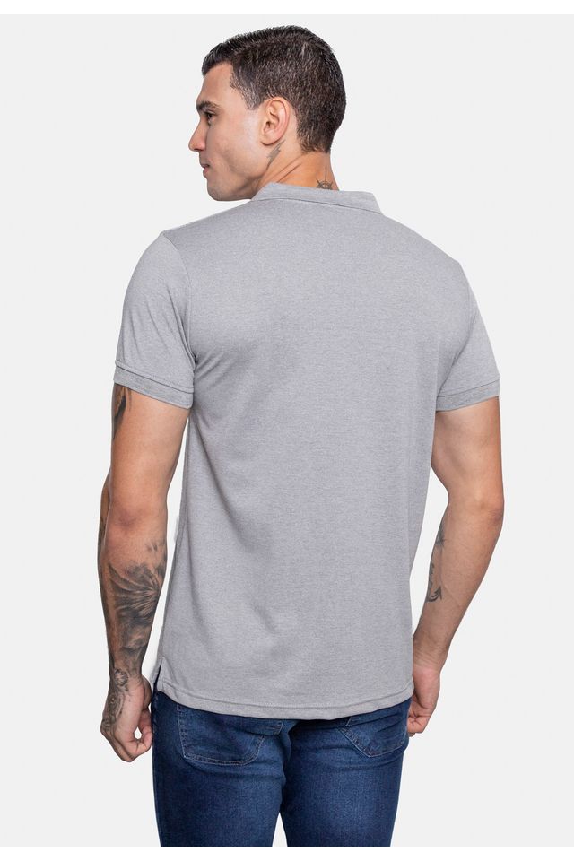 Camisa-Fatal-Polo-Piquet-Cinza-Mescla