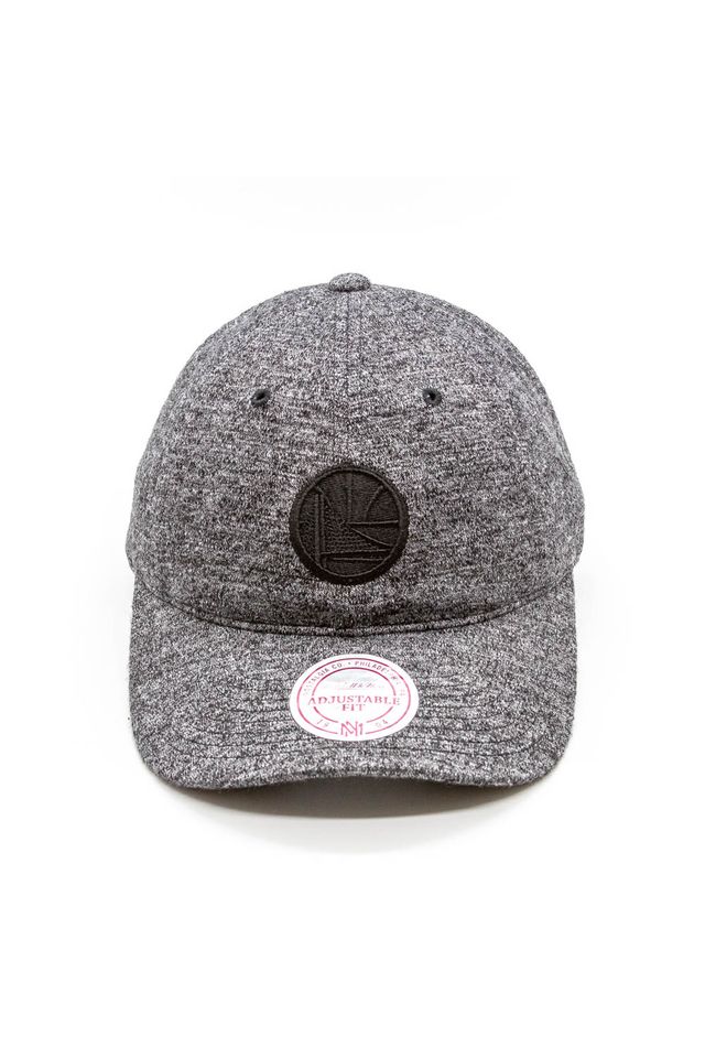 Bone-Mitchell---Ness-NBA-Aba-Curva-Golden-State-Warriors-Cinza Bone-Mitchell---Ness-NBA-Aba-Curva-Golden-State-Warriors-Cinza