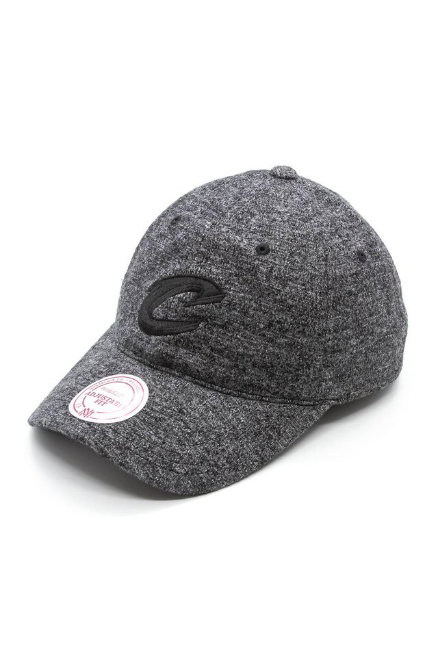 Bone-Mitchell---Ness-NBA-Aba-Curva-Strapback-Cleveland-Cavaliers-Cinza
