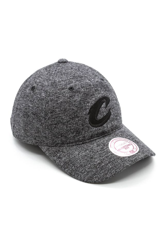Bone-Mitchell---Ness-NBA-Aba-Curva-Strapback-Cleveland-Cavaliers-Cinza