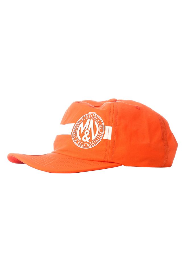 Bone-Mitchell---Ness-Aba-Curva-Snapback-Branded-Laranja