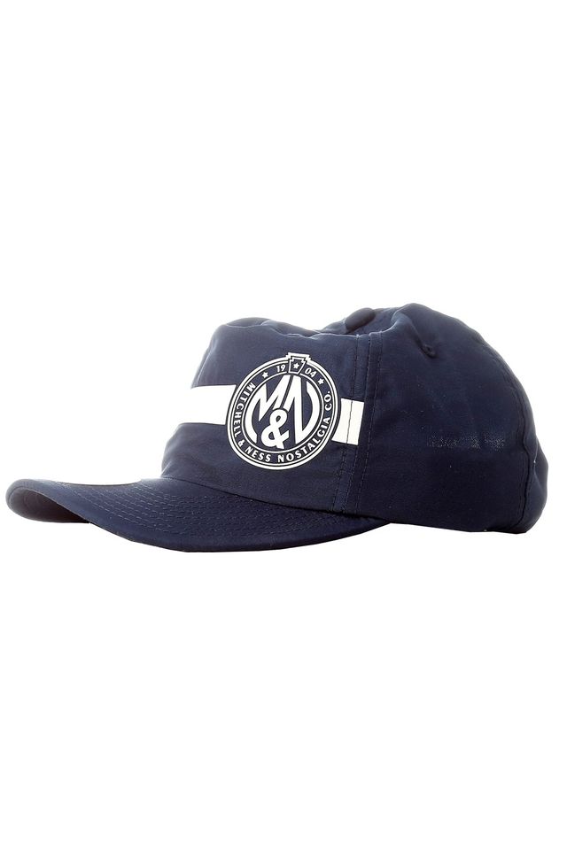 Bone-Mitchell---Ness-Aba-Curva-Snapback-Branded-Azul
