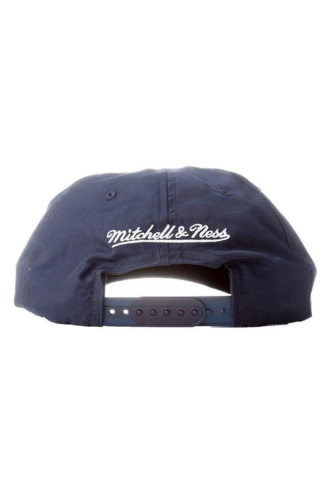Bone-Mitchell---Ness-Aba-Curva-Snapback-Branded-Azul