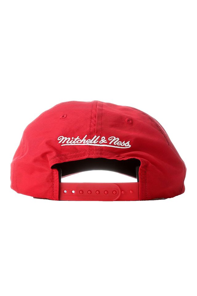 Bone-Mitchell---Ness-Aba-Curva-Snapback-Branded-Vermelho