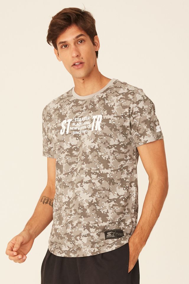 Camiseta-Starter-Especial-Camuflada-Cinza-Escuro