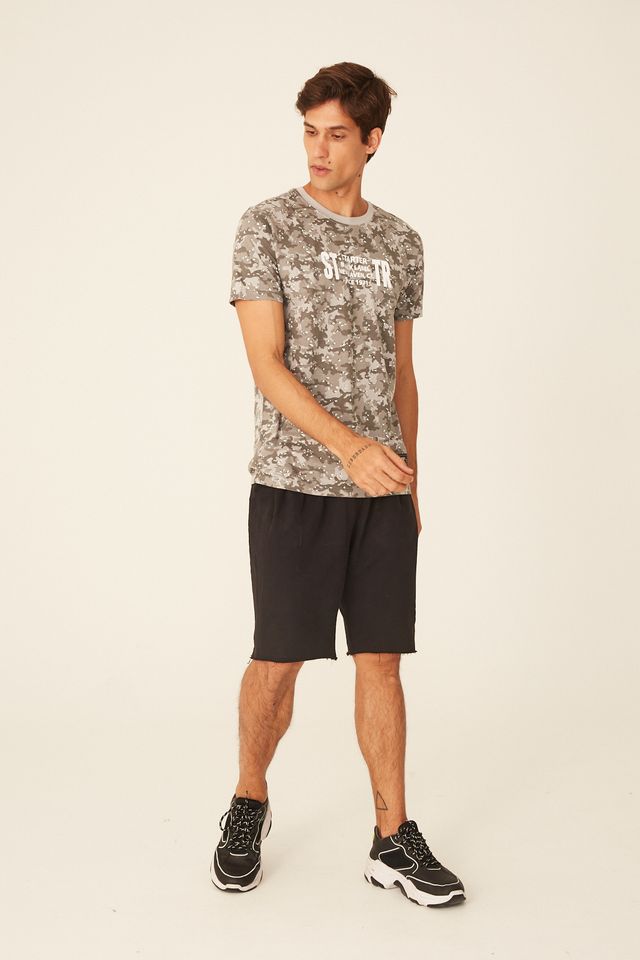 Camiseta-Starter-Especial-Camuflada-Cinza-Escuro