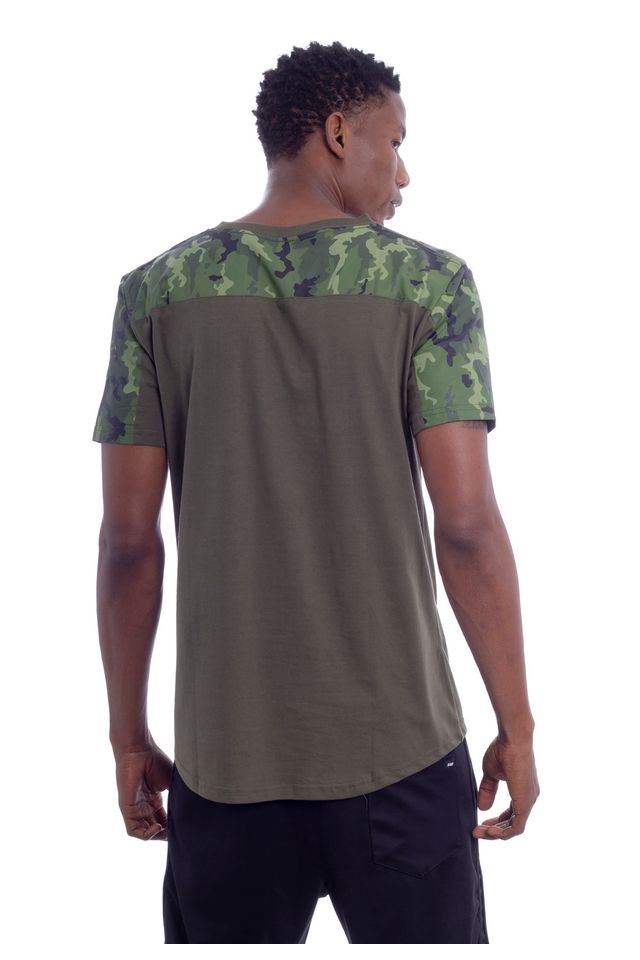 Camiseta-NBA-Especial-Estampada-Classic-Golden-State-Warriors-Casual-Verde-Militar