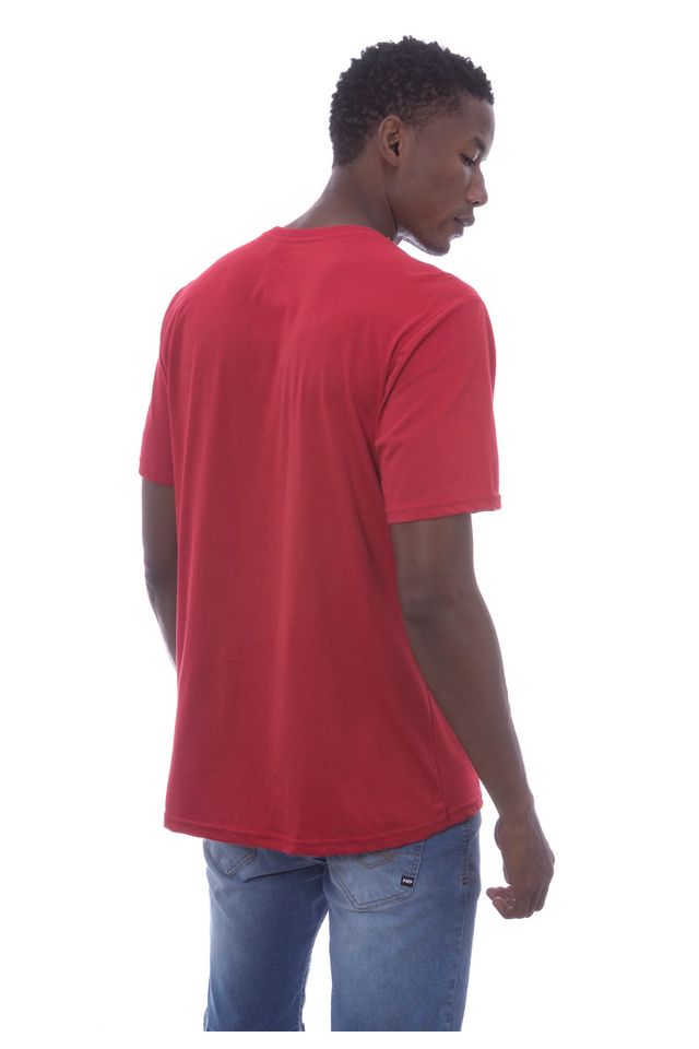 Camiseta-NBA-Estampada-Vinil-Chicago-Bulls-Casual-Vermelha